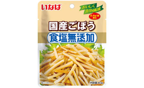 いなば「食塩無添加国産ごぼう」40g - Image 2