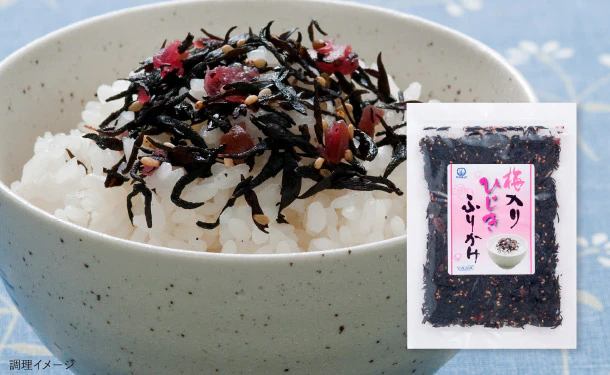 山忠「国産 梅入りひじきふりかけソフトタイプ」70g×10袋【レターパックプラス便】 - Image 2