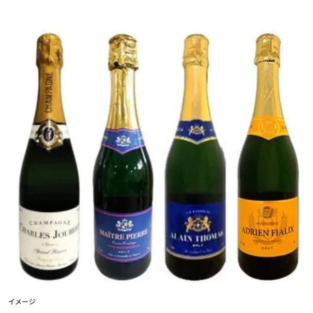 「シャンパーニュ入り!スパークリングワインセット」750ml