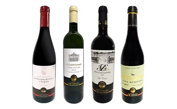 「15,000円以上のワイン含む！ジョエル・ロブションで提供！赤ワインセット」750ml
