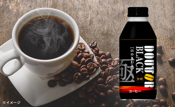 ドトール「ひのきわみ ブラック（無糖）」390g