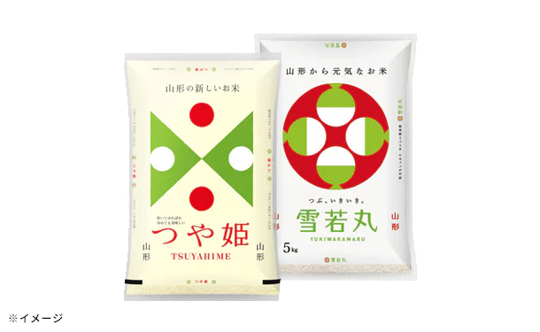 山形県産「つや姫・雪若丸 普通精米」各5kg - Image 3