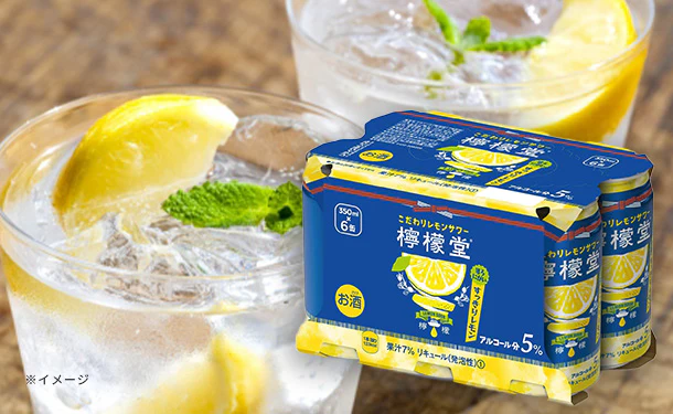 「檸檬堂 すっきりレモン」350ml
