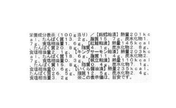 「小樽吟醸酒粕造りといくら醤油漬け」(SL-535) - Image 4