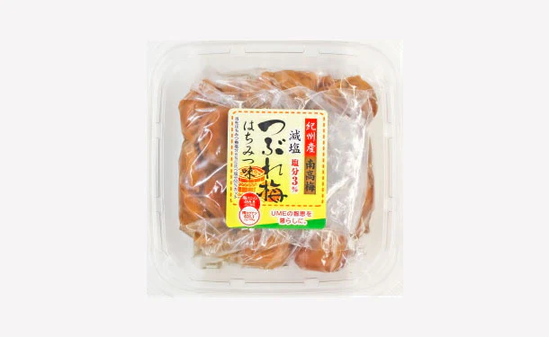 「紀州産南高梅 減塩 つぶれ梅 はちみつ味 梅干し 塩分3％」350g - Image 2
