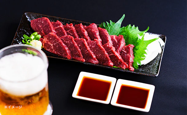 「馬刺し（赤身）」1000g