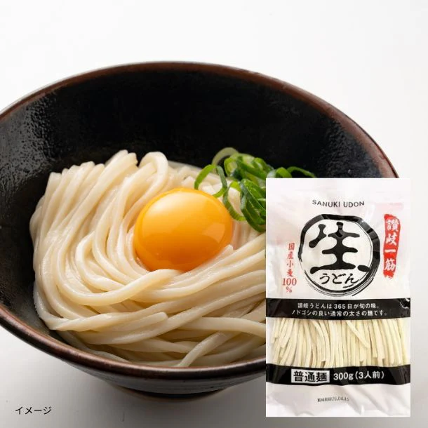 「讃岐生うどん（普通麺）つゆ付き」
