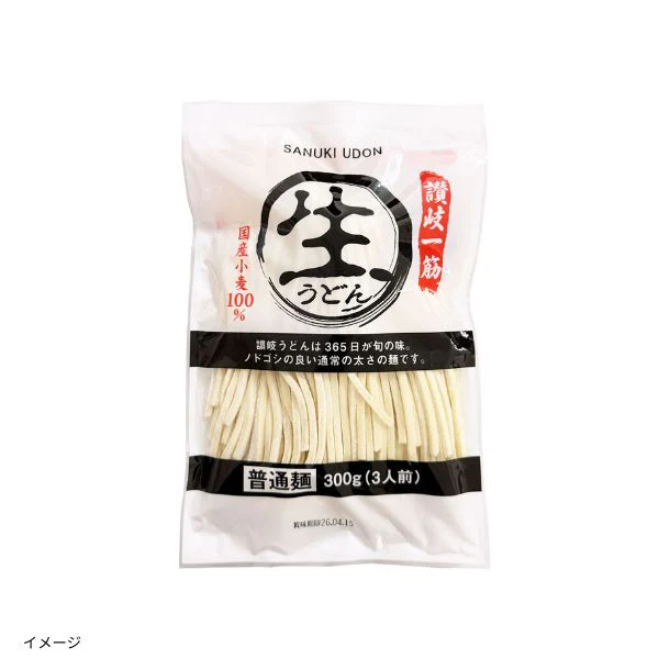 「讃岐生うどん（普通麺）つゆ付き」 - Image 3