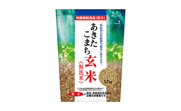「あきたこまち玄米（鉄分）」1.7kg - Image 2