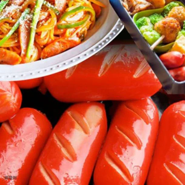 「便利な切り目入り 赤ウインナー」1kg