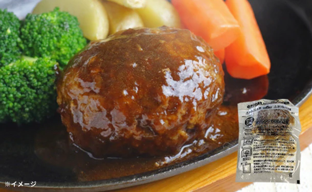 「焼かないレンチンハンバーグ プレーン」100g