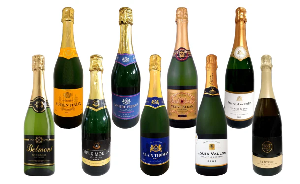 「クレマン3本入り！フランス産スパークリングワイン満足セット」750ml