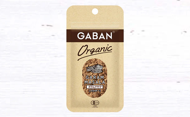 GABAN「オーガニック ガラムマサラ（パウダー）」15g