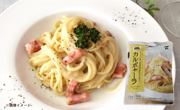 桃宝食品「カルボナーラソース」250g