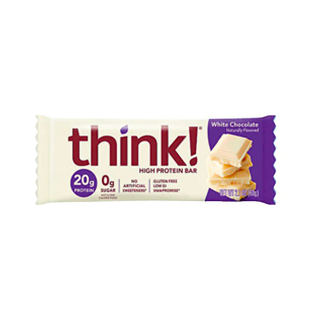 「think！ プロテインバー ホワイトチョコレート味」60g