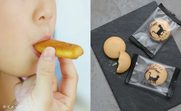「米粉フィナンシェ（5本入×2袋）と米粉クッキー（24枚）セット」