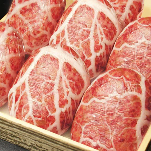 「雪の華 霜降りハンバーグ 7個（化粧箱入り）」