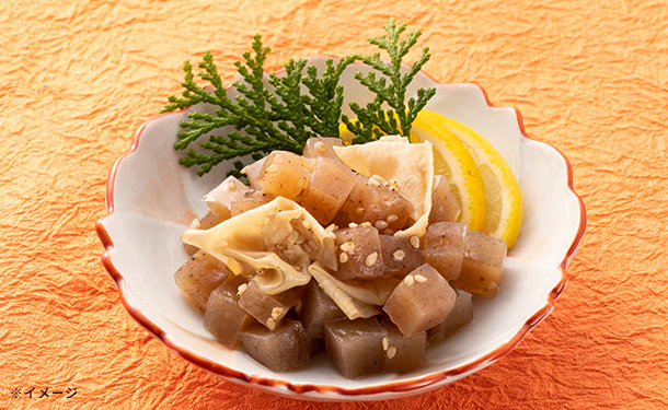 「こんにゃくと湯葉のごま和え」50g
