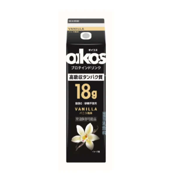 ダノンオイコス「プロテインドリンク 高吸収タンパク質18g VANILLA」240ml