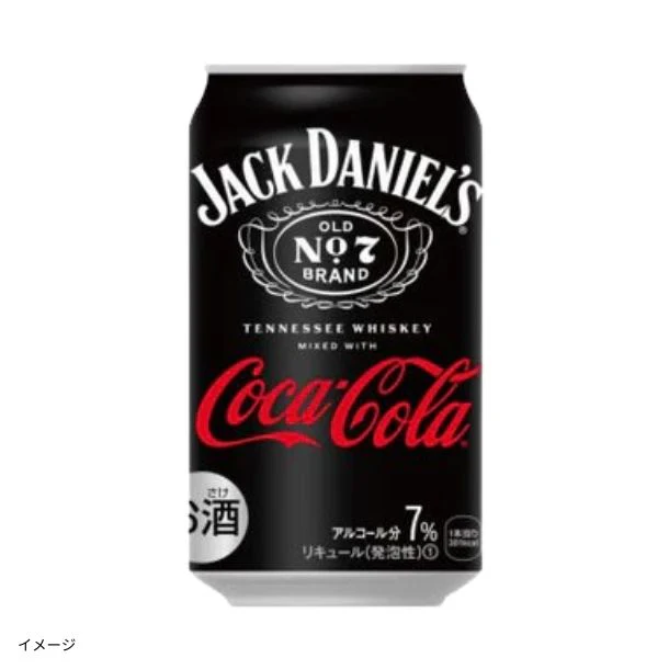 「ジャックダニエル＆コカ・コーラ」350ml