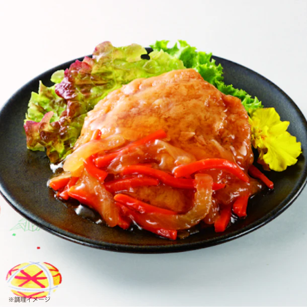 「いかメンチかつ野菜あんかけ」100g