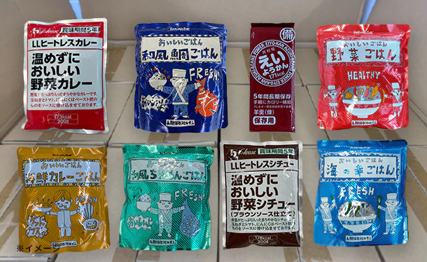 「災害用非常食セットA」3種入×36セット