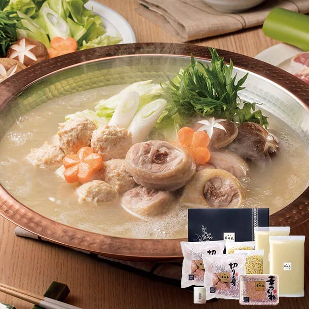 博多華味鳥「水たきセット(3-4人前)」
