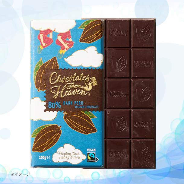 「チョコレートフロムヘブン 80%ダーク」100g