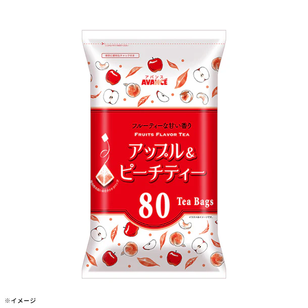 国太楼「アバンス アップル＆ピーチティー」80バッグ入