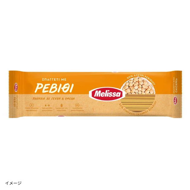 メリッサ「ひよこ豆50%入りパスタ 1.6mm」400g