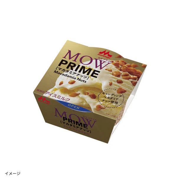 森永乳業「MOW PRIME マカダミア・MOW PRIME バタークッキー&クリームチーズ」各18個 - Image 2