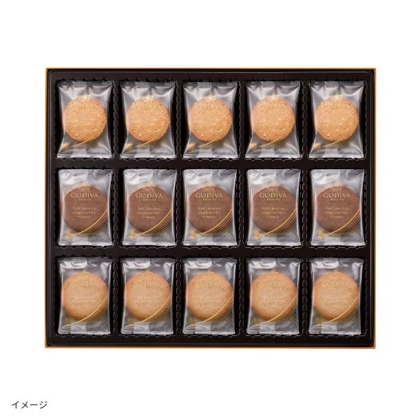 GODIVA「ラングドシャクッキーアソートメント(52枚入)」