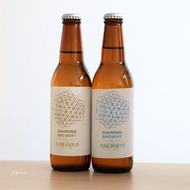 「IINE Beer 2種セット（WHITE & GOLD）」330ml