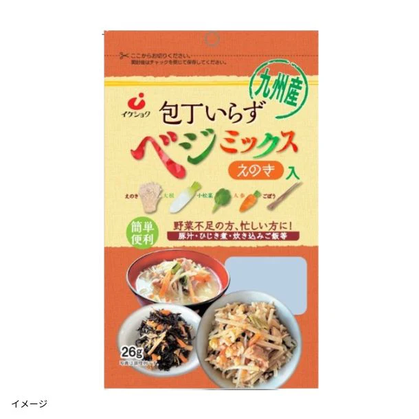 「包丁いらず ベジミックス（えのき入）」26g
