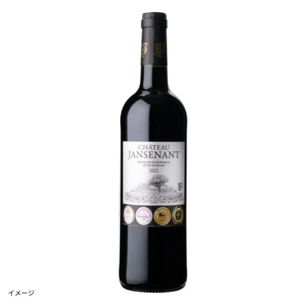 フランス産 赤「シャトー・ジャンスナン コート・ド・ブール 2022」750ml