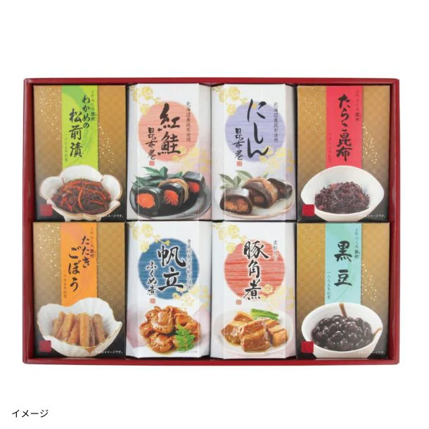 酒悦「昆布巻・佃煮・惣菜詰合せ GW-50A」