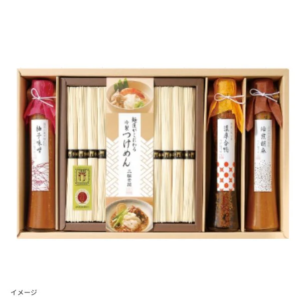 「つけ麺つゆで食べる三輪素麺（DRSN-50）」