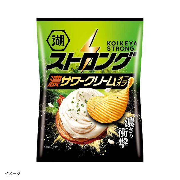 湖池屋「ストロング 濃サワークリームオニオン」55g