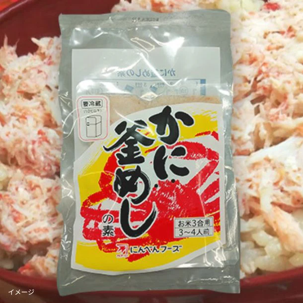 にんべんフーズ「かに釜めしの素（3合用）」240g