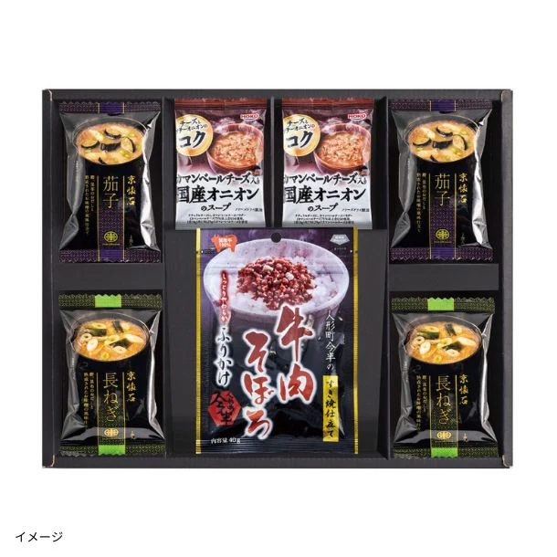 「人形町今半の牛肉そぼろふりかけ&老舗の味詰合せ(GSF-D)」