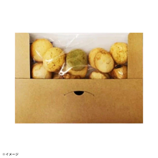 「スタンドフラワーとお試しふぞろいクッキー ブルー」 - Image 3