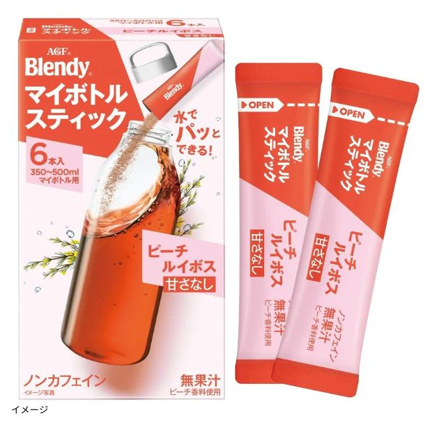 ブレンディ「マイボトルスティック やさしく香るピーチルイボスティー」6本入