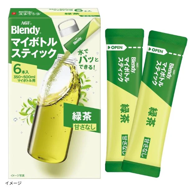 ブレンディ「マイボトルスティック すがすがしく香る緑茶」6本入
