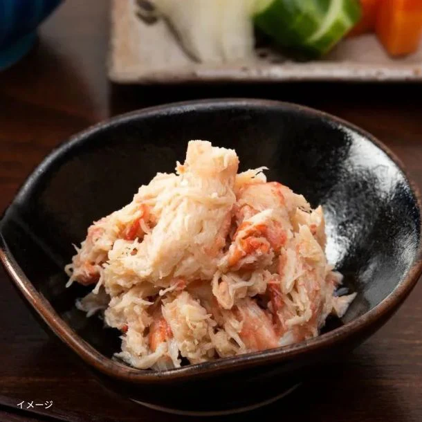 缶つま「国産紅ズワイガニ ほぐし肉酒蒸し」75g