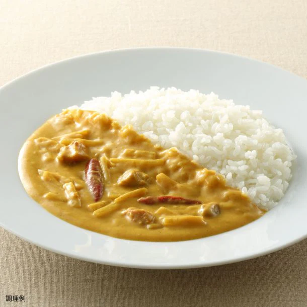 ハウス「タイ風鶏肉とココナッツミルクのイエローカレー（レストラン用）」200g - Image 2