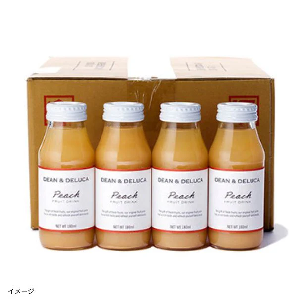 DEAN & DELUCA「フルーツドリンク ピーチ」180ml - Image 2