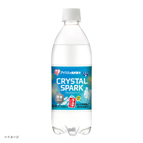 アイリスフーズ「CRYSTAL SPARK ラムネ」500ml