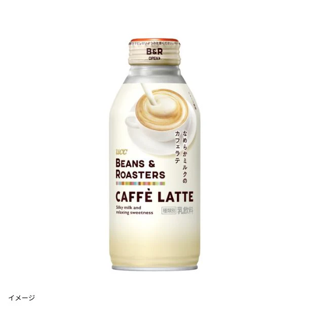UCC「BEANS ＆ ROASTERS 北海道産生クリーム入りカフェラテ」375g