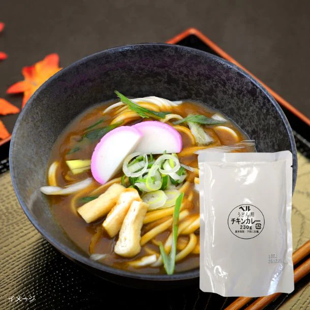 「うどん用チキンカレー」230g