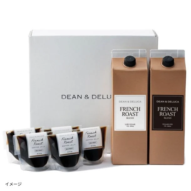 DEAN ＆ DELUCA「アイスコーヒー＆コーヒーゼリーギフト（無糖・微糖）」